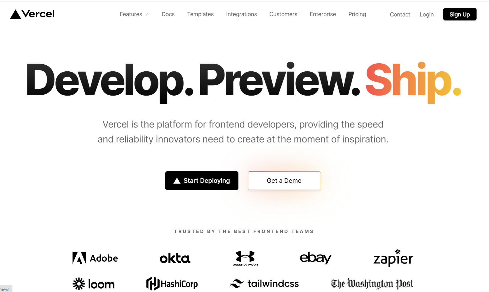 Vercel.com and Elegant together provide the perfect hosting for your next web application.