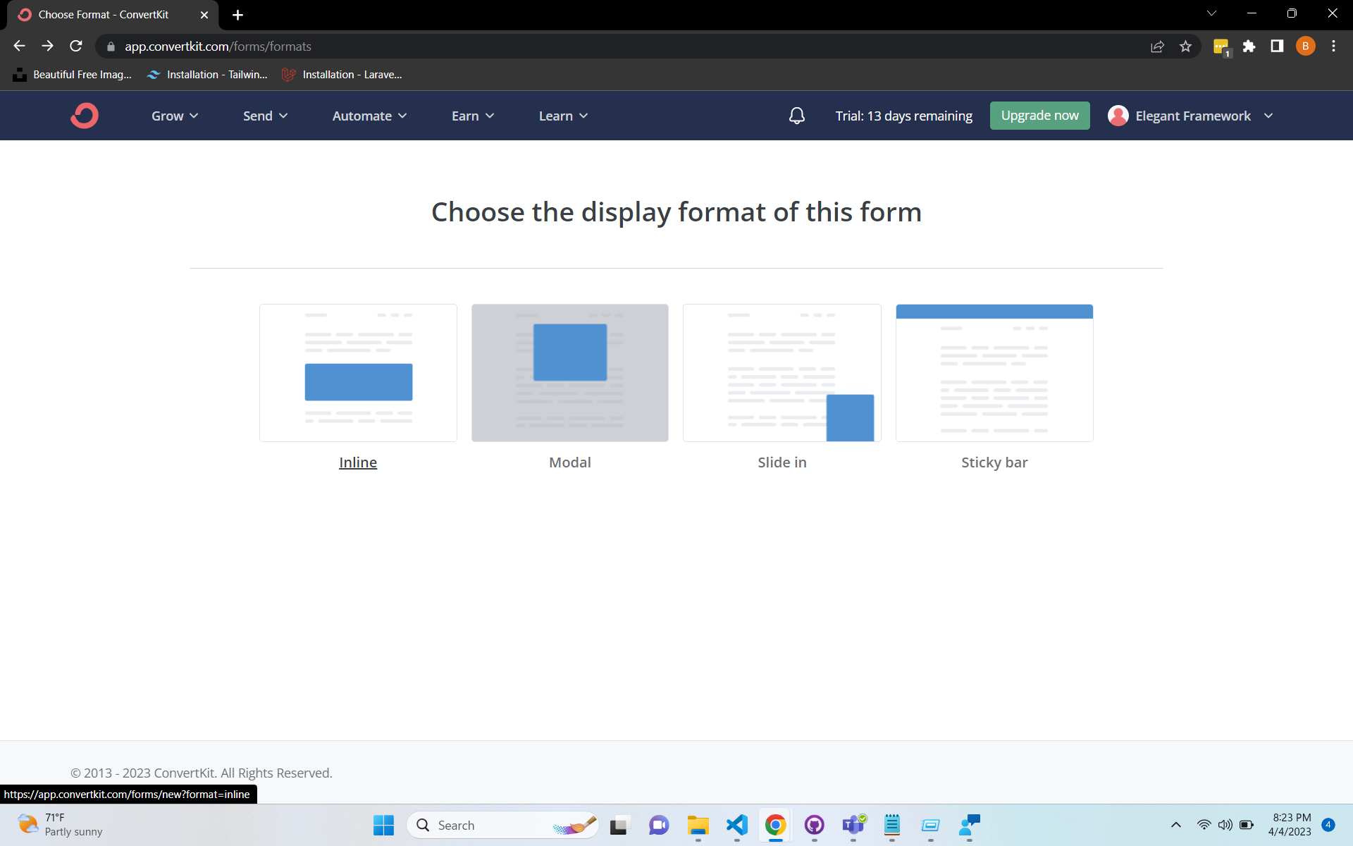 ConvertKit and Elegant together make it easy to grow your email subscribers lists